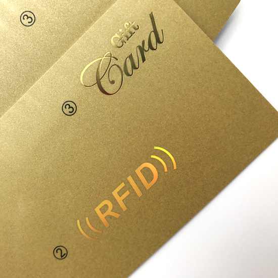 gold Color card 