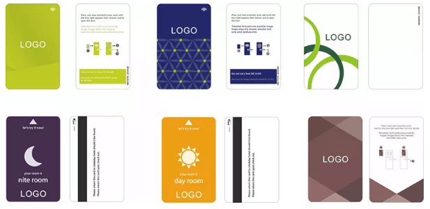 Cartões-chave de hotel personalizados