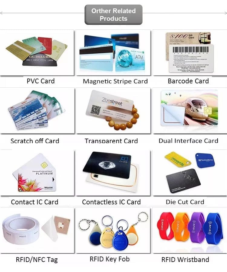 Tarja magnética para cartão de PVC