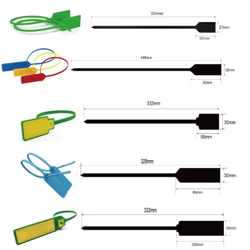 Etiqueta marcadora de abraçadeiras de nylon RFID