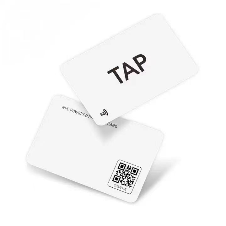 Cartão de visita NFC em branco
