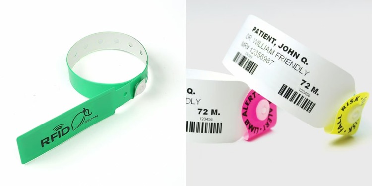 Pulseira RFID para rastreamento de bebês em hospitais