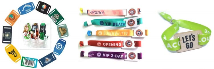 13.56MHz RFID Polyester Wristband 