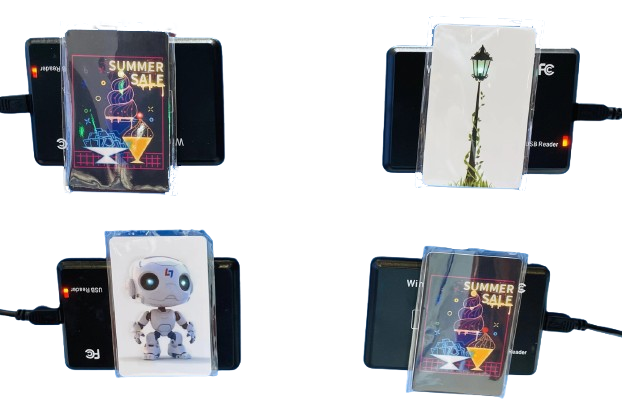 NFC LED light card