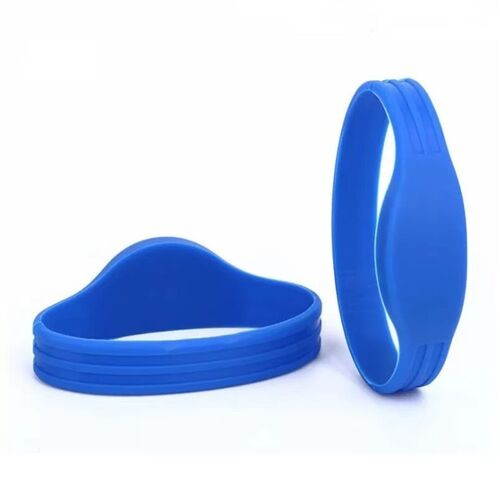 Pulseira RFID de silicone com logotipo personalizado para gerenciamento de membros NTAG213