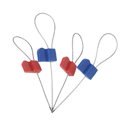 Etiqueta de selo RFID de longo alcance, aço fino, UHF RFID, etiqueta de abraçadeira de cabo de aço inoxidável