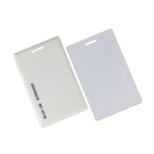 Cartão RFID Clamshell 125KHz RFID T5577 Cartão Inteligente Grosso para Controle de Acesso