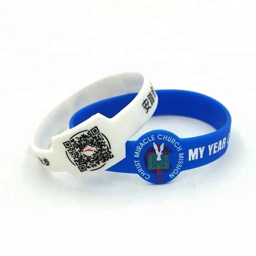 Novas pulseiras de silicone em relevo Pulseiras de silicone personalizadas