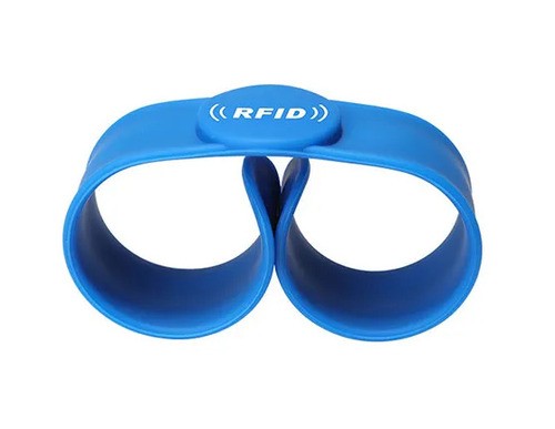 Pulseira de silicone RFID com logotipo personalizado