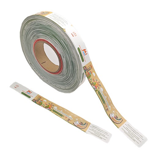 Pulseiras de papel PP com logotipo personalizado promocional à prova d'água para atividades ao ar livre