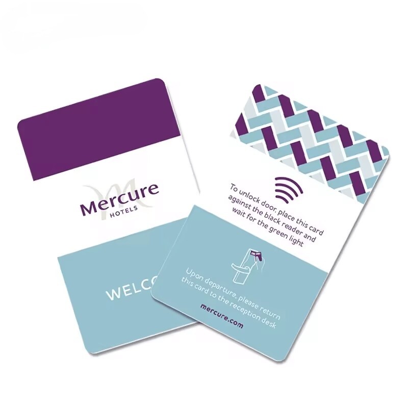 Impressão personalizada de cartão-chave de hotel RFID