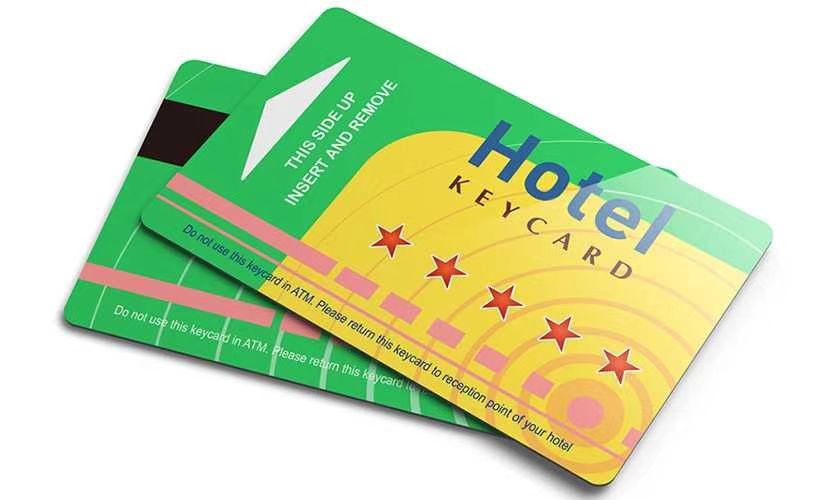 cartão rfid de hotel e cartão de bloqueio para controle de acesso