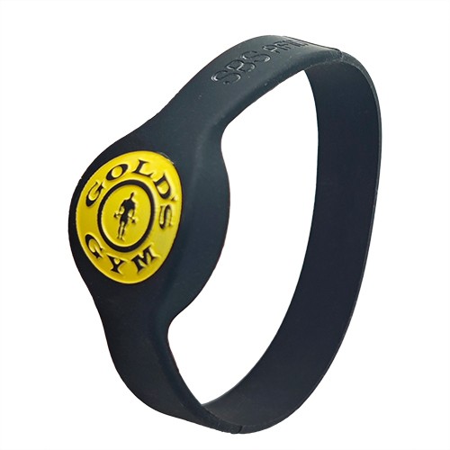Pulseira de silicone com logotipo personalizado, pulseiras de borracha