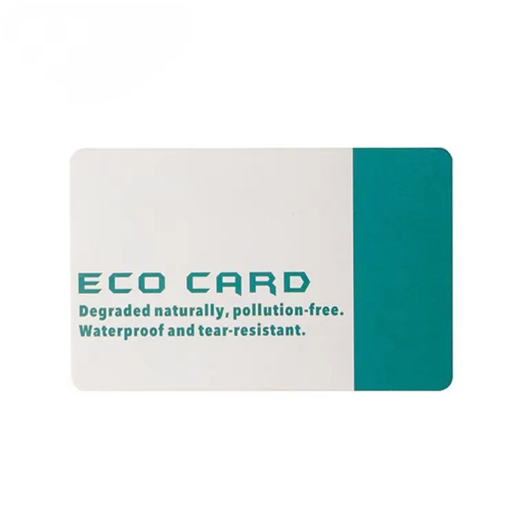 Materiais ecológicos, chip RFID, chave de hotel de papel biológico ecológico