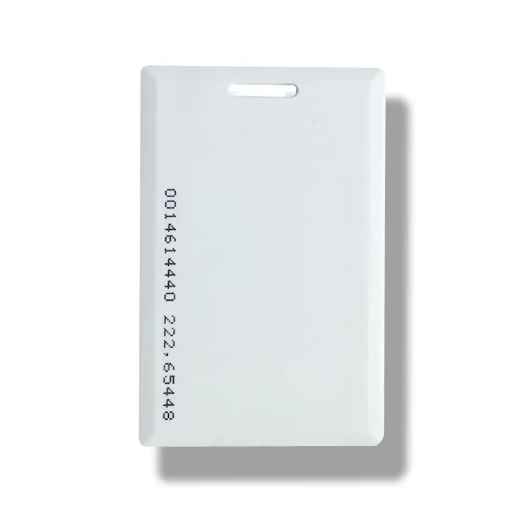 Controle de acesso Clamshell 125khz Mango TK28 TK4100 chip cartão de proximidade RFID sem contato