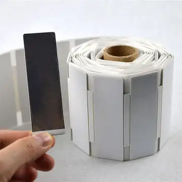 Etiqueta adesiva anti-metal em metal para impressão UHF RFID flexível e macia