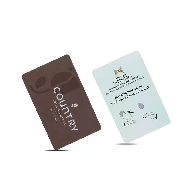 Cartão-chave de quarto de hotel RFID PVC para venda