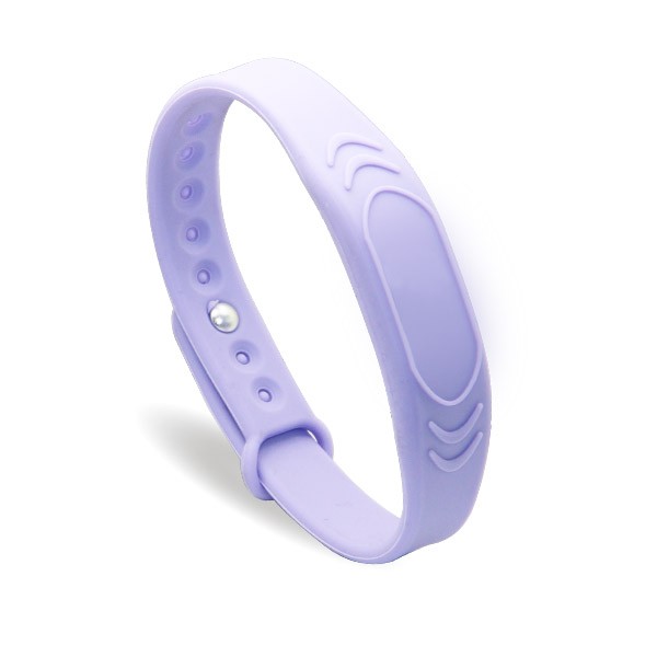 Pulseira de silicone RFID para academia para piscinas Pulseira inteligente NFC/RFID