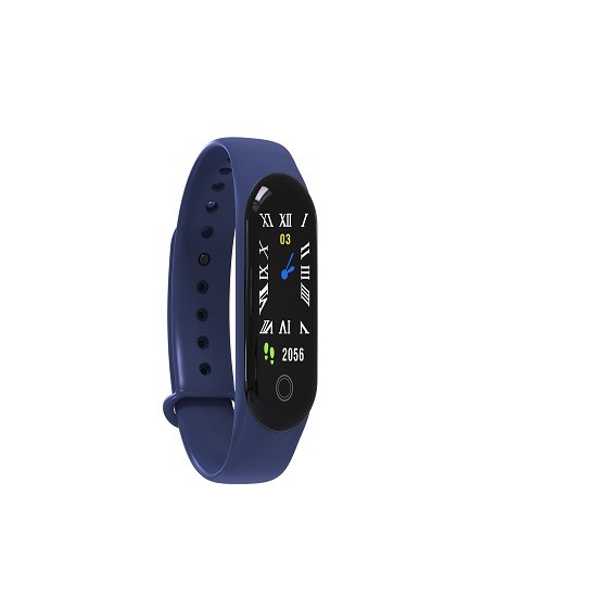 Relógio fitness com pedômetro e alarme vibratório RFID