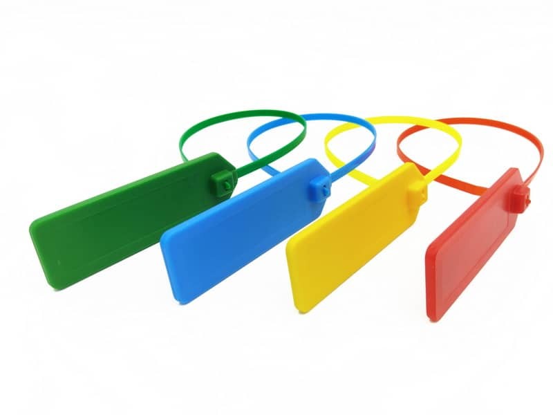 Etiqueta de abraçadeira de nylon com zíper Alien H3 UHF RFID