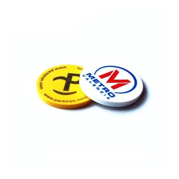 Token RFID Metro ABS reutilizável personalizado