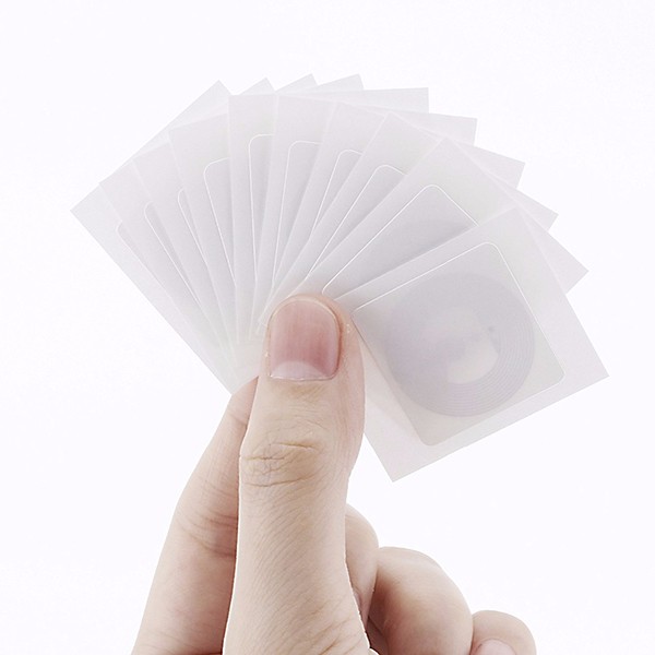 Adesivos de cartão RFID de 13,56 MHz Etiquetas NFC Adesivo RFID para cartão de acesso