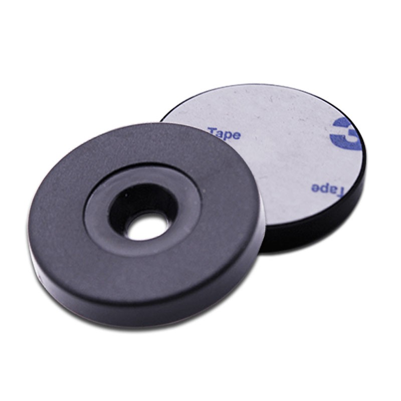 Etiqueta de moeda anti-metal à prova d'água LF HF ABS RFID Patrol