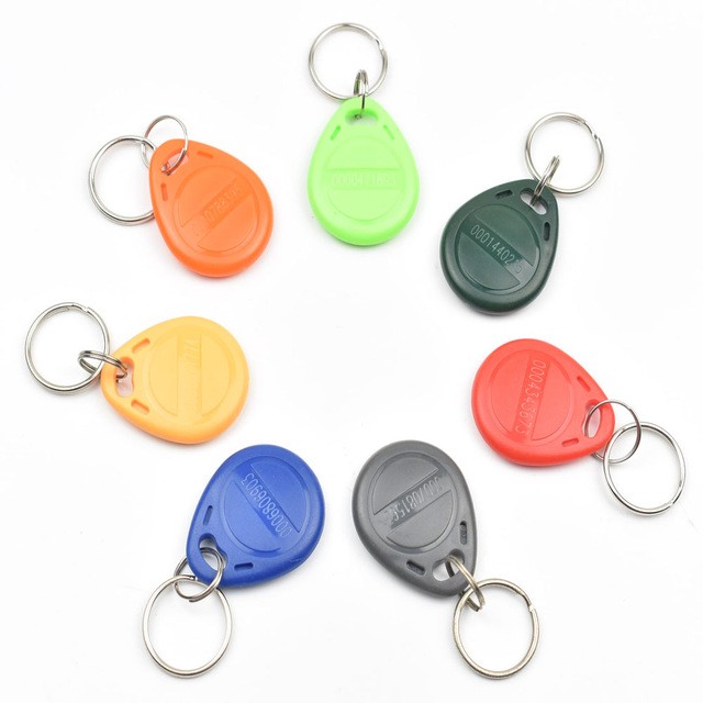 Chaveiro de controle de acesso RFID de 125 KHz