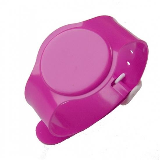 Pulseira RFID de PVC macio à prova d'água com chip de baixa frequência de 125 kHz