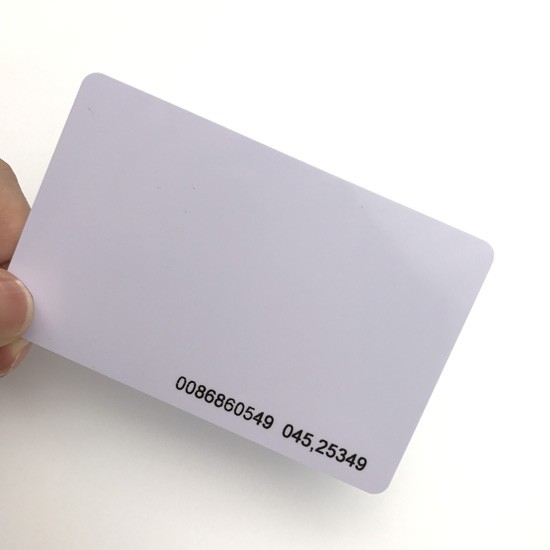 Cartão em branco de PVC para impressão padrão ISO14443A 13,56 MHz com chip M1