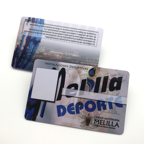Cartões de PVC sem contato RFID LF 125KHZ com chip TK4100
