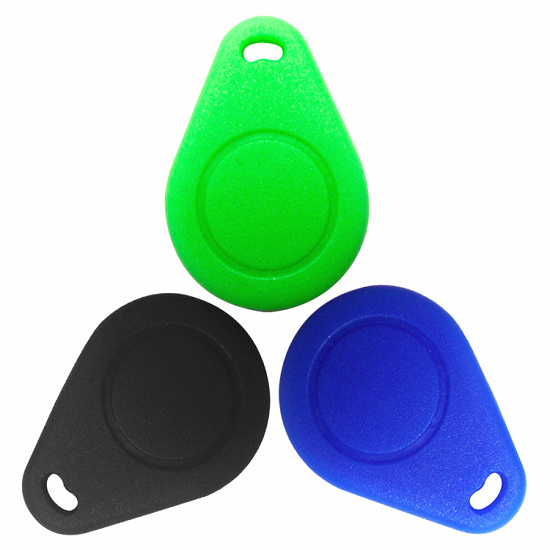 Chaveiro RFID HF de silicone à prova d'água