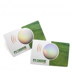 Cartões de plástico RFID CR80 13,56 MHz de material PVC com chips Fudan