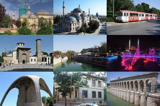 Projeto de cartão municipal turco Konya