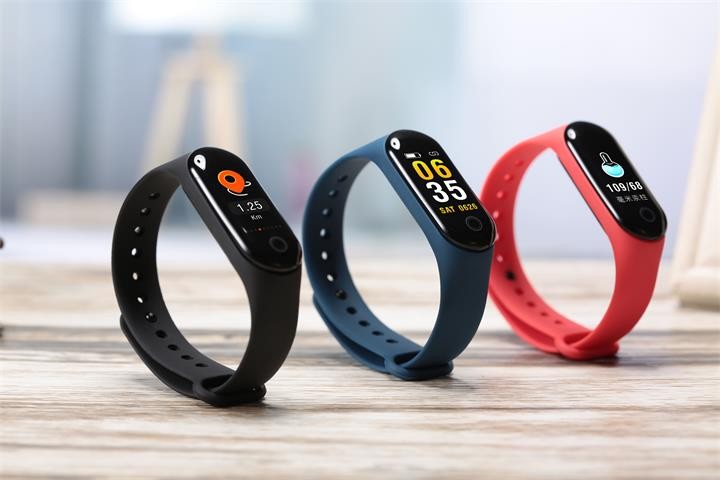 Relógio esportivo RFID para fitness, pulseira inteligente combinada com chip RFID