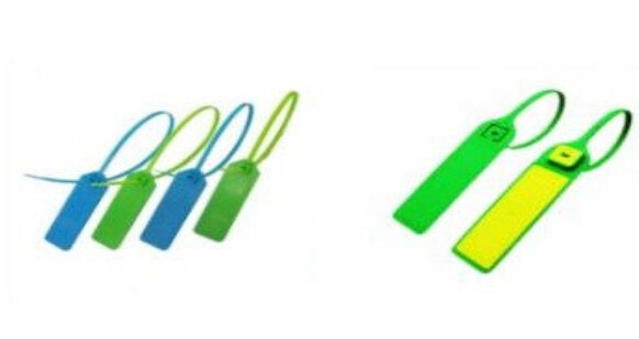 Etiqueta RFID de 13,56 MHz, etiquetas de plástico para cabos e gravatas de nylon