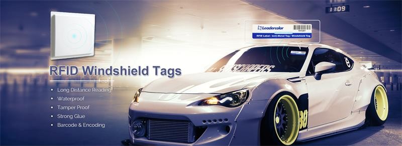 ETIQUETA DE PARA-BRISA PERSONALIZADA RFID