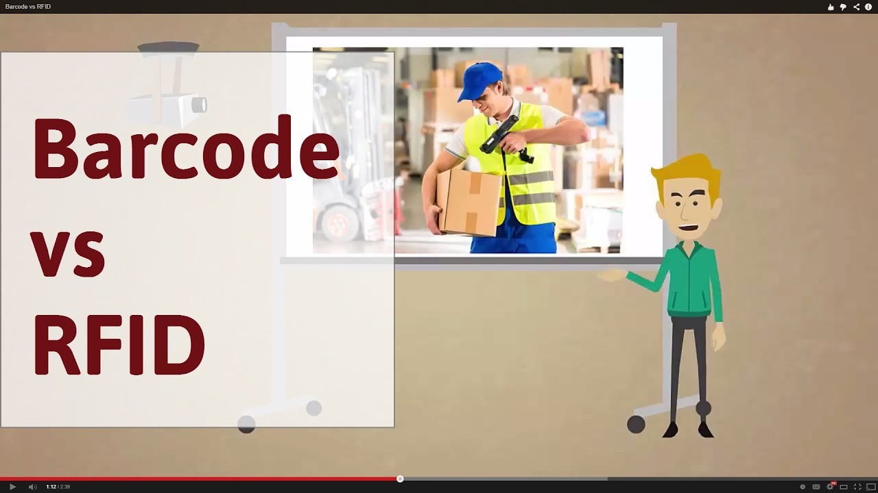 7 diferenças entre etiquetas RFID e códigos de barras