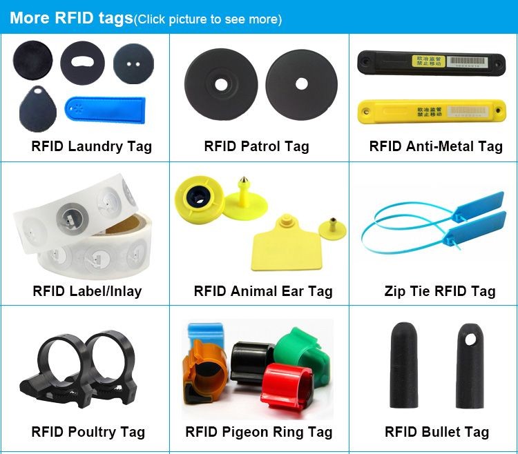 8 formas e aplicações comuns de etiquetas RFID UHF