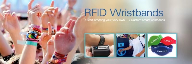 Aplicações de pulseiras RFID