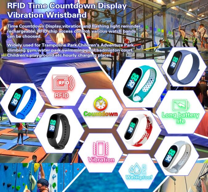 A solução de pulseira RFID da Meihe aborda vários desafios importantes enfrentados pelos organizadores de eventos no gerenciamento de atividades com tempo limitado em seus locais.