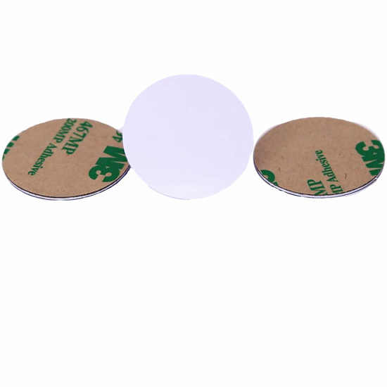 Etiqueta adesiva RFID de PVC para moedas 3M