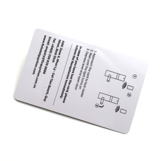 Impressão 4C de cartões RFID LF de 125 KHZ com chip 5577