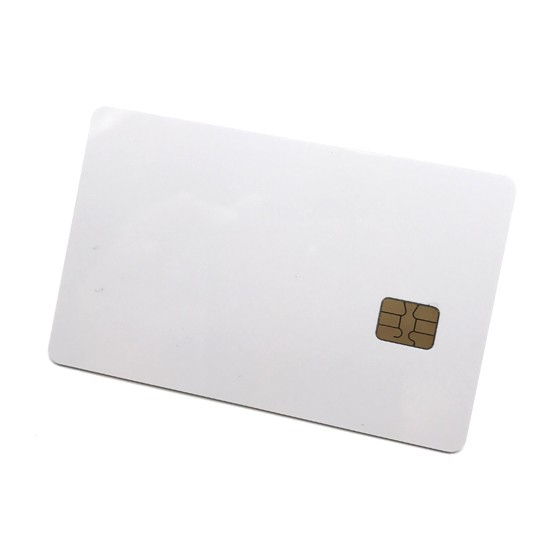 Cartões inteligentes com chip de contato plástico padrão ISO7816 4442