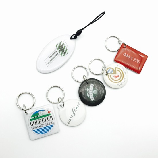Chave RFID passiva de 125 KHz com etiqueta epóxi inteligente Access