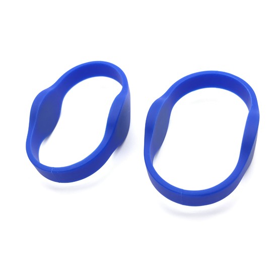 Pulseira RFID de silicone de longo alcance e frequência dupla para solução de segurança