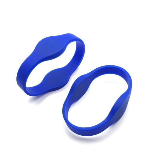 Pulseira RFID de silicone de longo alcance e frequência dupla para solução de segurança