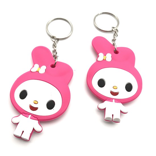 Chaveiro de silicone com desenho animado RFID LF/HF/UHF