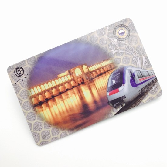 Cartão de proximidade com chip LF T5577 para transporte