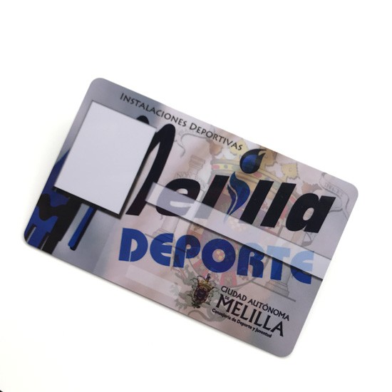 Cartões de PVC sem contato RFID LF 125KHZ com chip TK4100